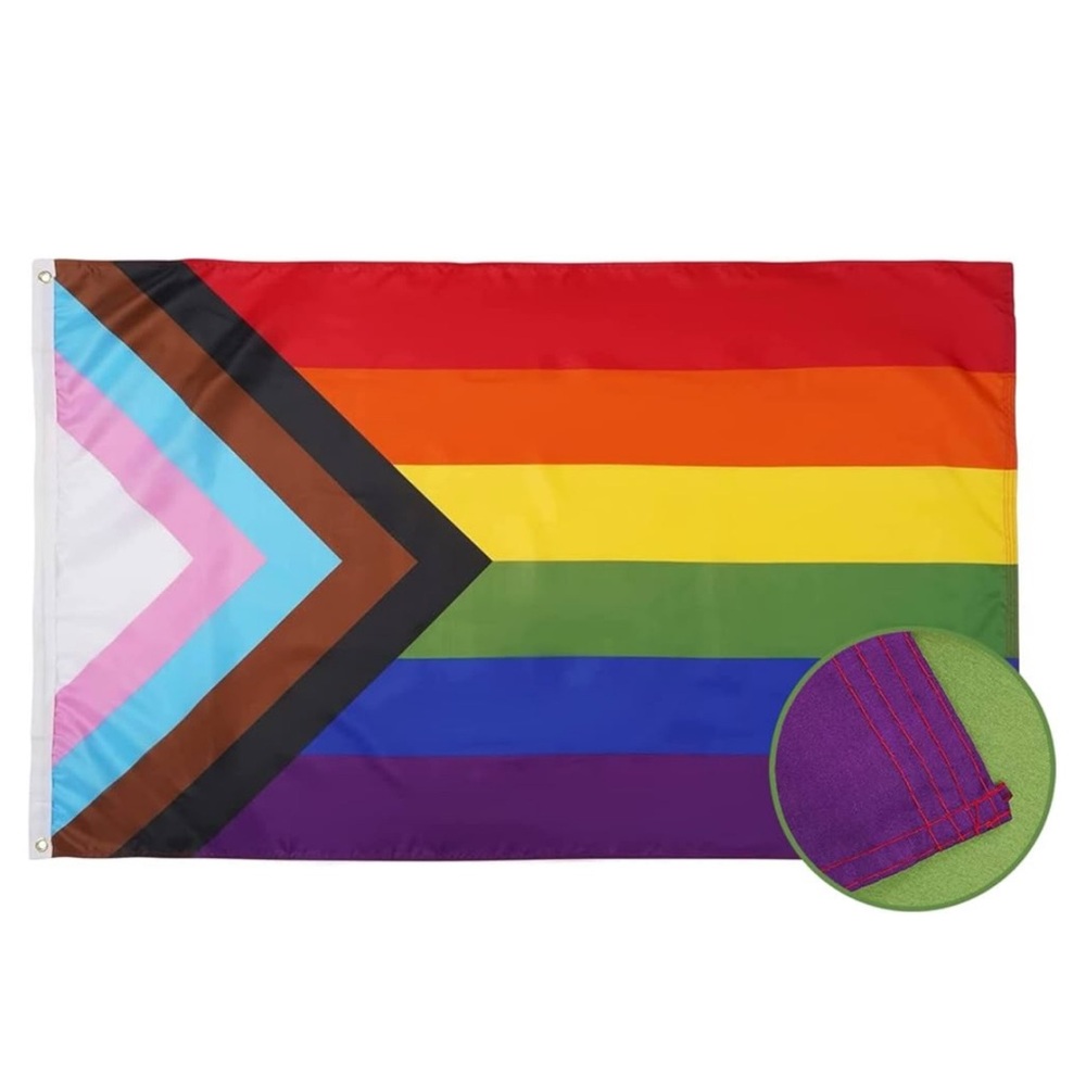 Progressive Pride Flag 3’x5’ NIP